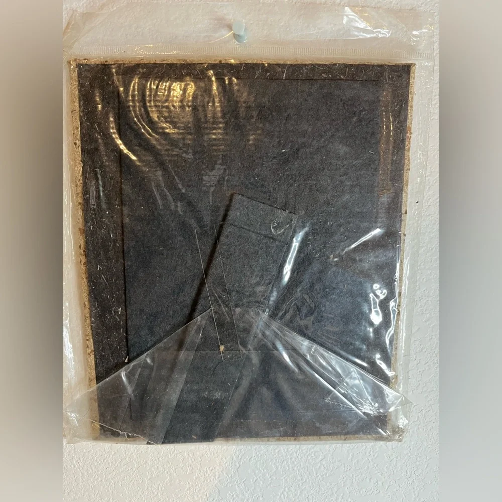 Handmade Natural Fiber Paper Table Top Photo Frame Mixed Media Paper EcoFriendly